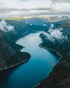 Read more about the article 3 dages vandretur om Ringdalsvatnet, Skjeggedal Norge – besøg til Trolltunga